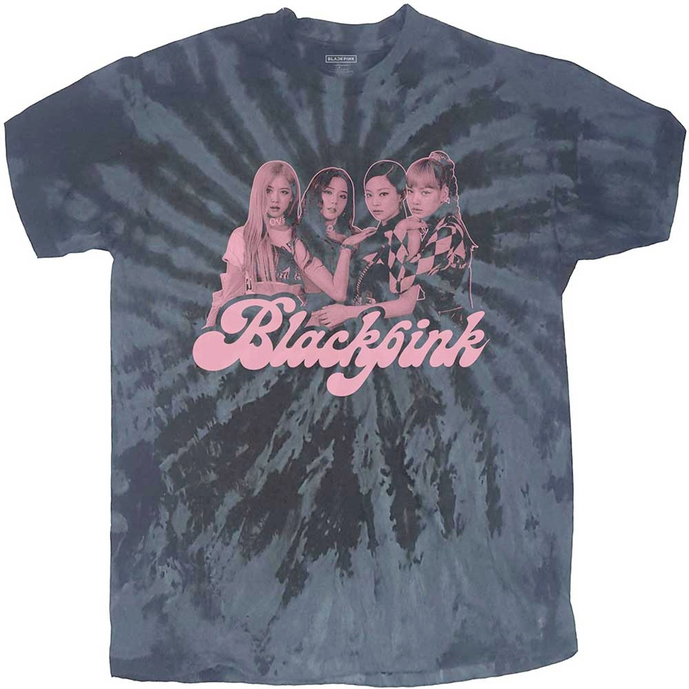 Blackpink - Photo Heren Tshirt - Zwart/Grijs